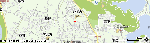 宮崎県宮崎市下北方町花切5658周辺の地図