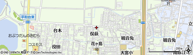宮崎県宮崎市下北方町俣萩670周辺の地図