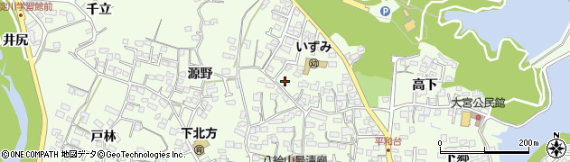 宮崎県宮崎市下北方町花切5680周辺の地図