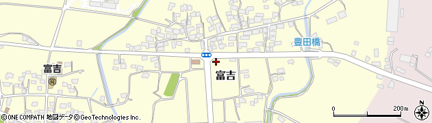 宮崎県宮崎市富吉584周辺の地図