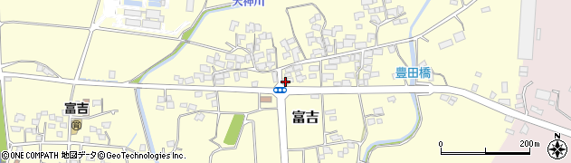 宮崎県宮崎市富吉586周辺の地図