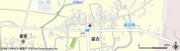 宮崎県宮崎市富吉591周辺の地図
