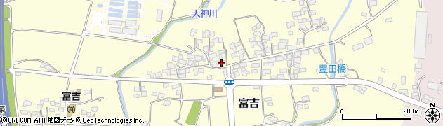 宮崎県宮崎市富吉504周辺の地図