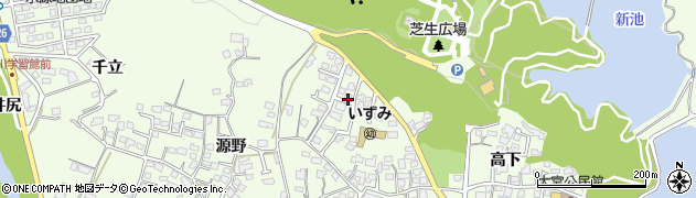 宮崎県宮崎市下北方町（花切）周辺の地図