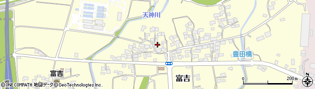 宮崎県宮崎市富吉505周辺の地図
