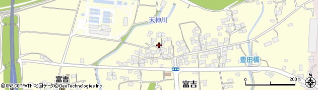 宮崎県宮崎市富吉491周辺の地図