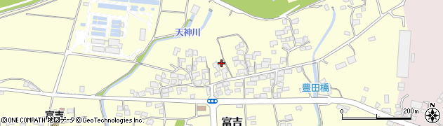 宮崎県宮崎市富吉510周辺の地図