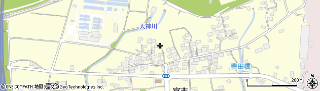 宮崎県宮崎市富吉497周辺の地図