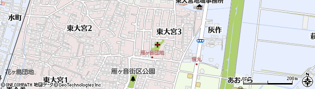 花ヶ崎街区公園周辺の地図