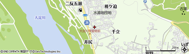 宮崎県宮崎市下北方町椎ケ迫5556周辺の地図