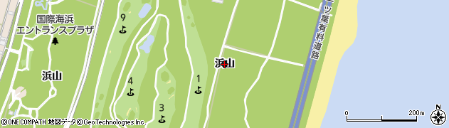 宮崎県宮崎市山崎町（浜山）周辺の地図