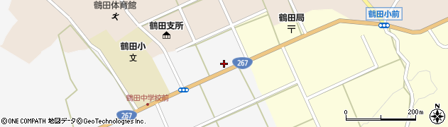 鶴田ドライブイン周辺の地図