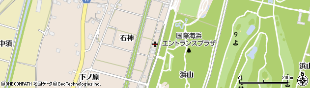 宮崎県宮崎市山崎町（石神）周辺の地図