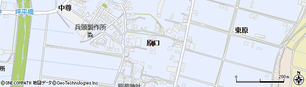 宮崎県宮崎市村角町（原口）周辺の地図