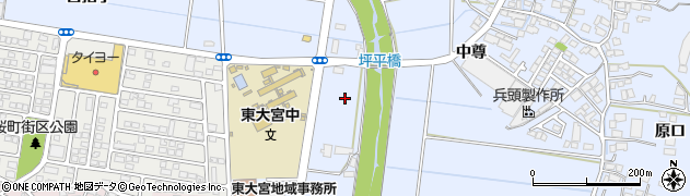 宮崎県宮崎市村角町八反丸周辺の地図
