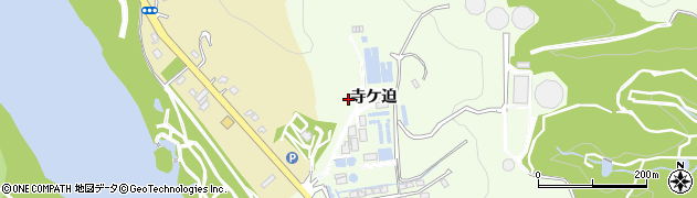宮崎県宮崎市下北方町（寺ケ迫）周辺の地図