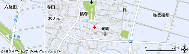 宮崎県宮崎市村角町周辺の地図
