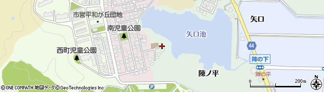宮崎県宮崎市池内町陳ノ平593周辺の地図