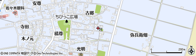 宮崎県宮崎市村角町古郷2437周辺の地図
