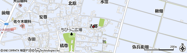宮崎県宮崎市村角町（古郷）周辺の地図