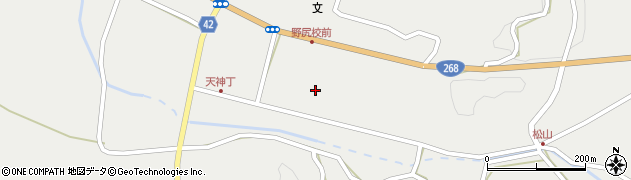 宮崎県小林市野尻町東麓1350周辺の地図