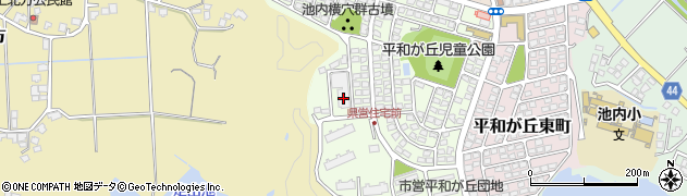 芳生平和が丘館デイサービスセンター周辺の地図
