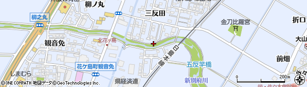 三反田2号緑地広場周辺の地図