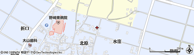 宮崎県宮崎市村角町北原2190周辺の地図