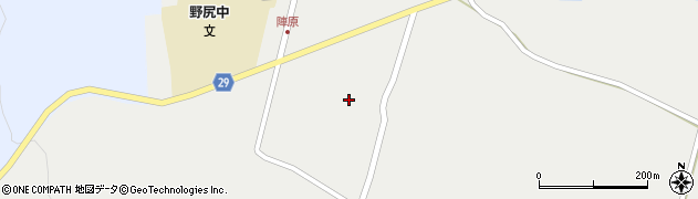 宮崎県小林市野尻町東麓2644周辺の地図