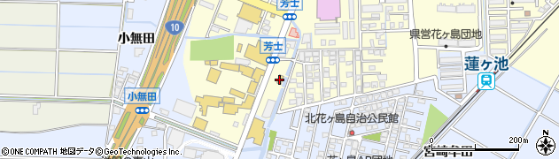 セブンイレブン宮崎芳士店周辺の地図