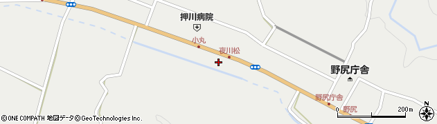 宮崎県小林市野尻町東麓2396周辺の地図
