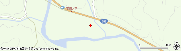 宮崎県宮崎市高岡町浦之名周辺の地図