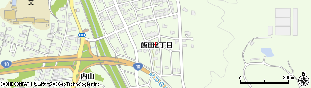 宮崎県宮崎市高岡町（飯田２丁目）周辺の地図