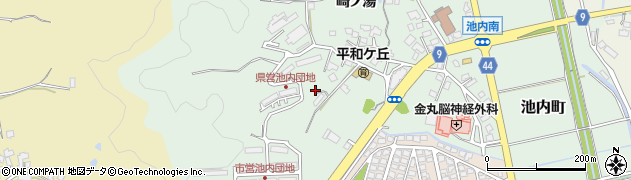 宮崎県宮崎市池内町（古門）周辺の地図