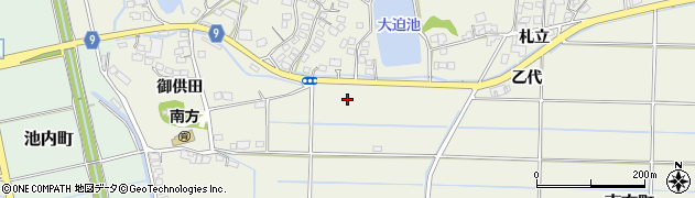 宮崎県宮崎市南方町周辺の地図