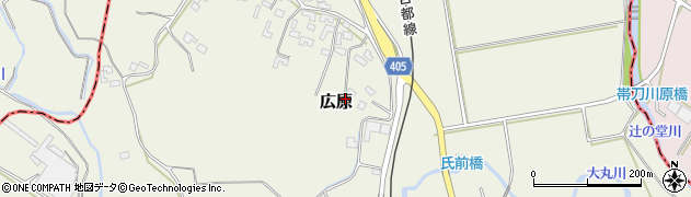 宮崎県西諸県郡高原町広原212周辺の地図