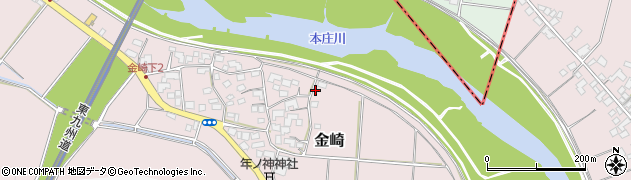 宮崎県宮崎市金崎1690周辺の地図