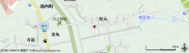 宮崎県宮崎市池内町（楠木）周辺の地図