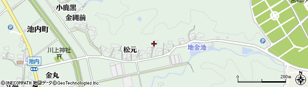 宮崎県宮崎市池内町松元3851周辺の地図