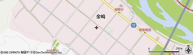 宮崎県宮崎市金崎周辺の地図