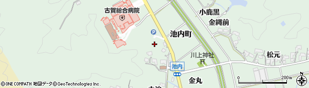 宮崎県宮崎市池内町周辺の地図