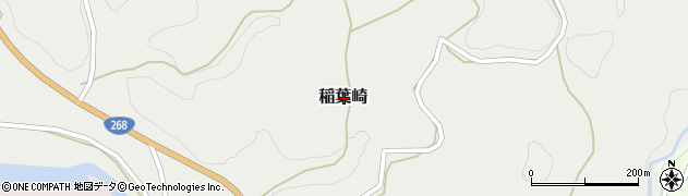 鹿児島県姶良郡湧水町稲葉崎周辺の地図