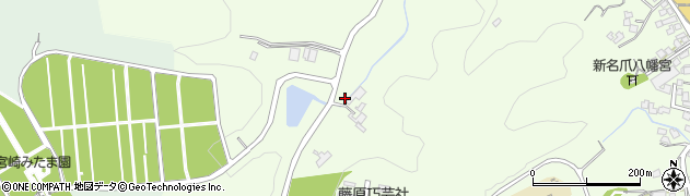 宮崎県宮崎市新名爪4163周辺の地図