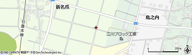 宮崎県宮崎市新名爪1163周辺の地図