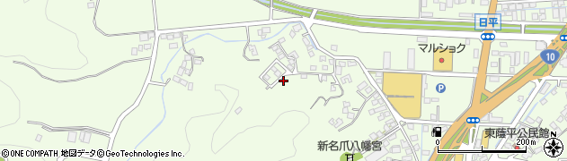 宮崎県宮崎市新名爪4347周辺の地図