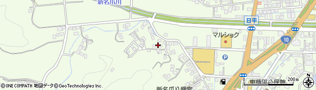 宮崎県宮崎市新名爪4337周辺の地図