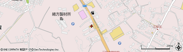 宮崎日産小林店周辺の地図