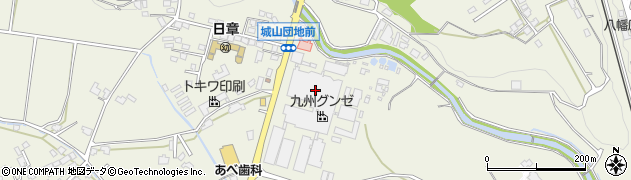 株式会社九州グンゼ　宮崎工場周辺の地図