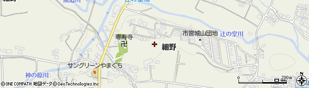 宮崎県小林市細野周辺の地図