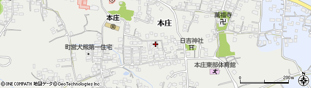 宮崎県東諸県郡国富町本庄2541周辺の地図